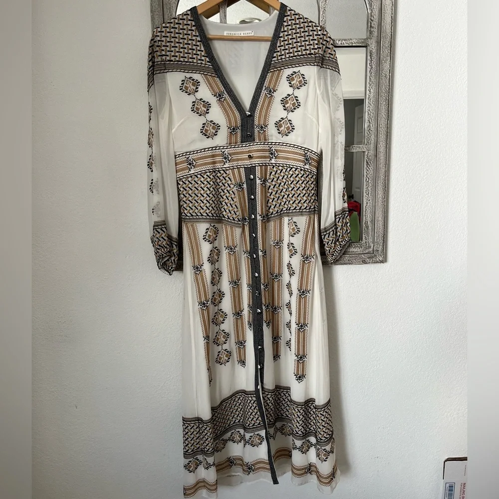 Veronica Beard Julianna Midi Dress - Picture 7 of 12